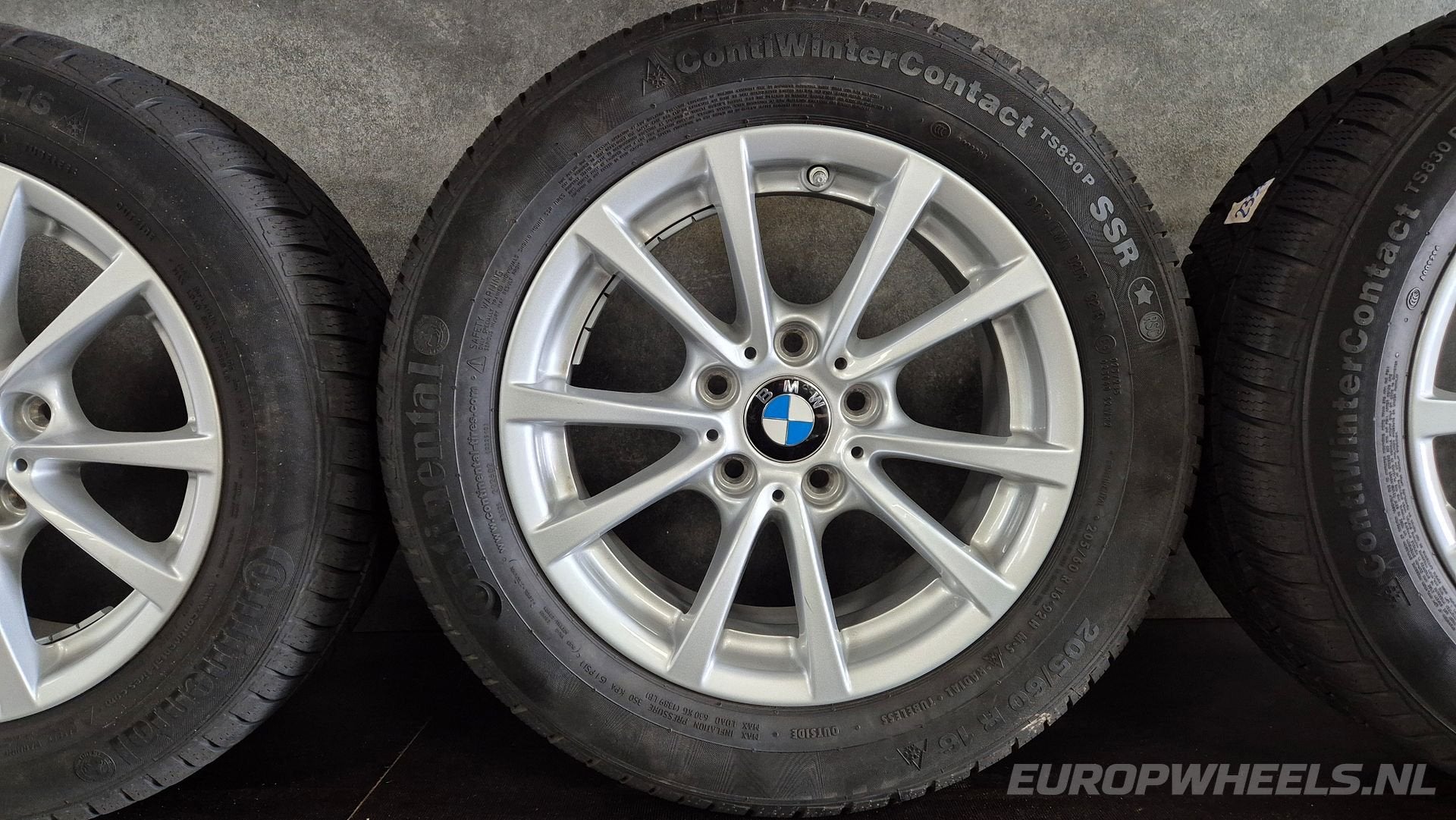 16 inch BMW velgen 1 F20 F21 winterbanden F22 F23 378 E87, Auto-onderdelen, Banden en Velgen, Gebruikt, -, Banden en Velgen, -