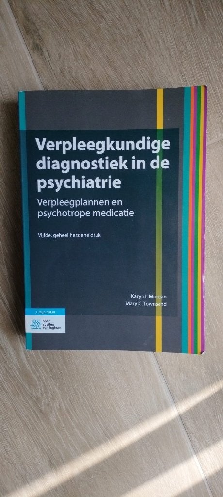Verpleegkundige diagnostiek in de psychiatrie, Boeken, Psychologie, Ophalen, Klinische psychologie, Zo goed als nieuw, Karyn I. Morgan; Mary C. Townsend