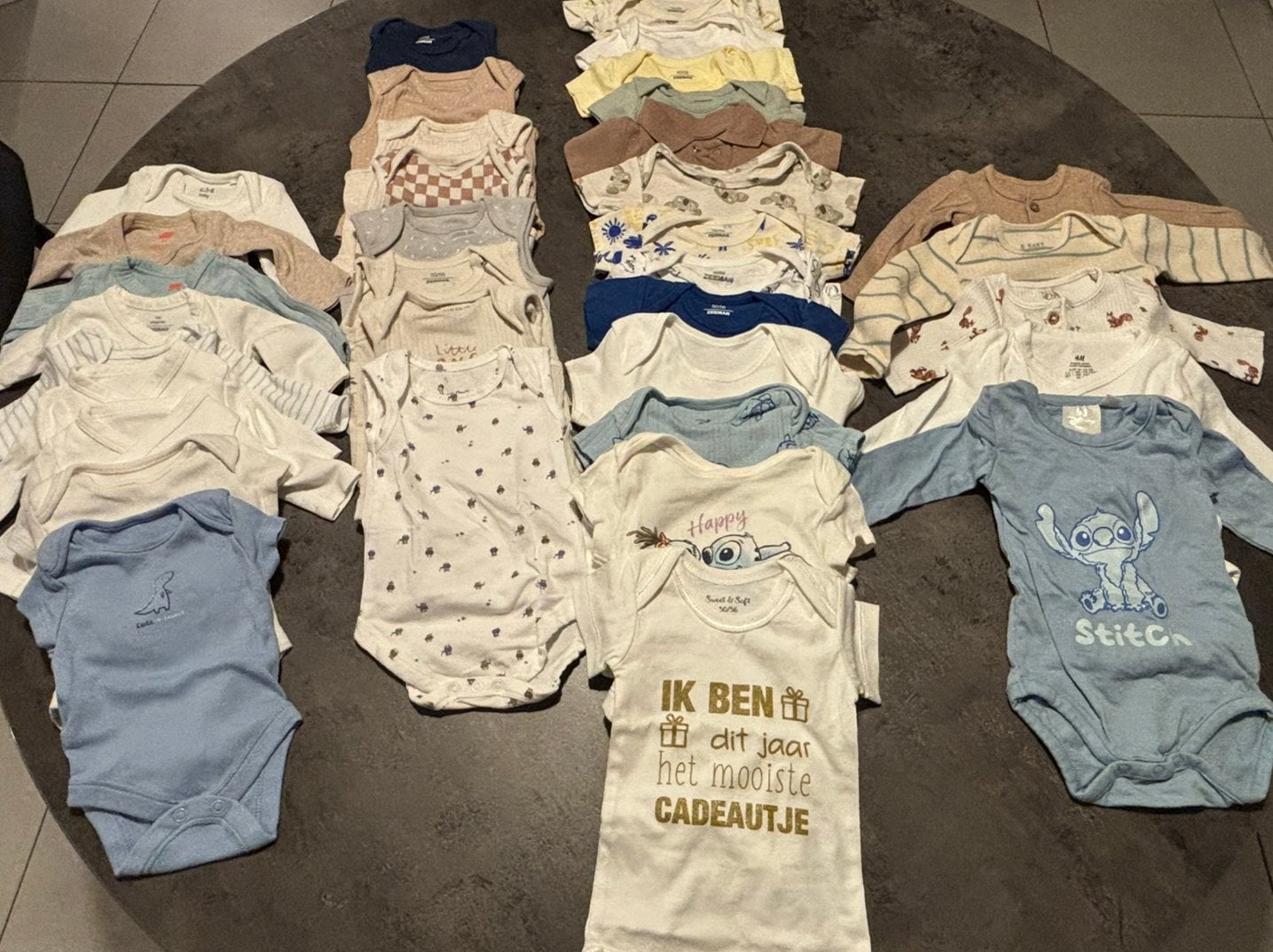 Rompers jongen maat 44 - 50 - 56, Enfants & Bébés, Vêtements de bébé | Packs de vêtements pour bébés, Enlèvement, Comme neuf