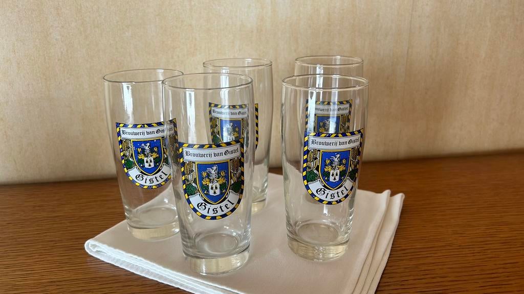 glazen brouwerij van Gistel, Verzamelen, Ophalen, Gebruikt, Bierglas