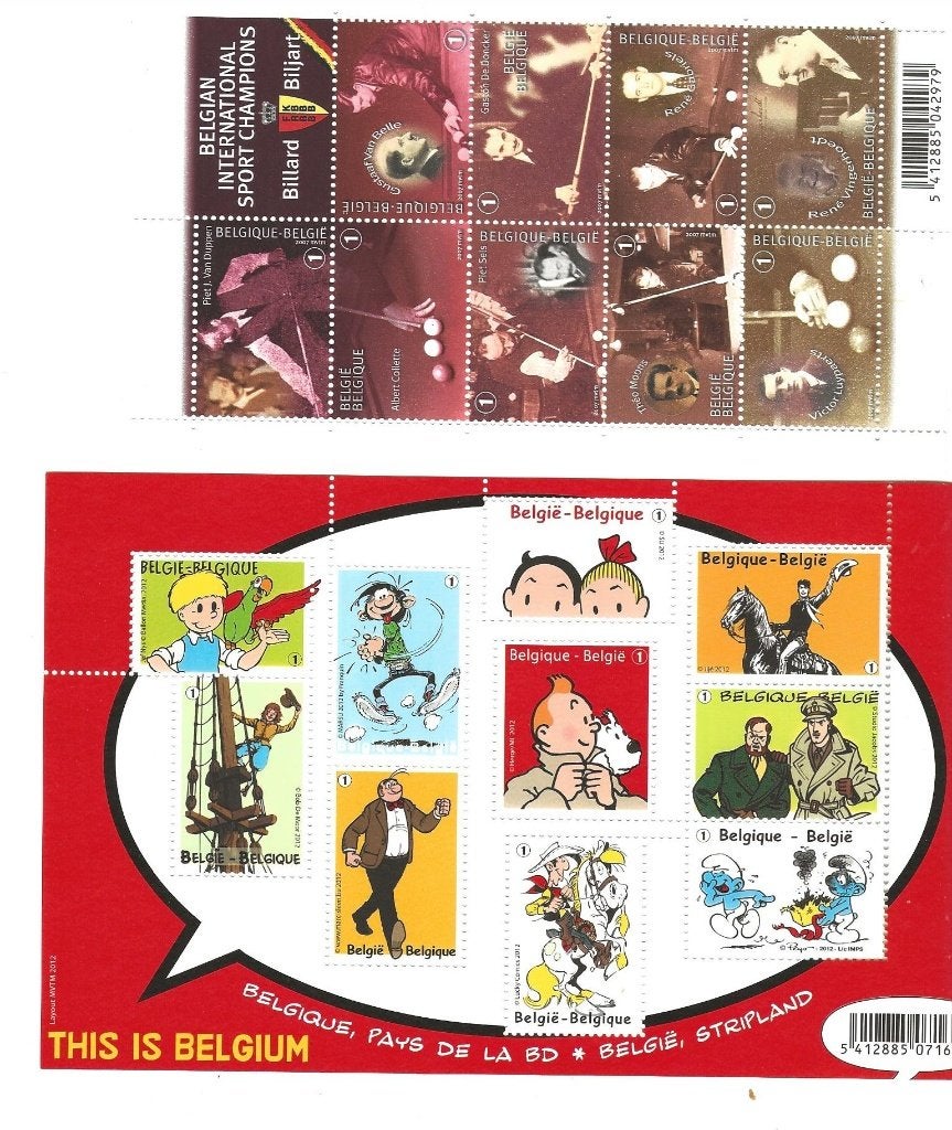 2 BLOCS DE 20 TIMBRES NO 1 fac 31,60€, Timbres & Monnaies, Envoi