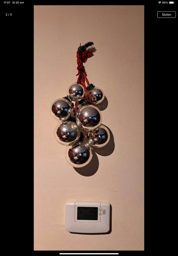 Antieke Kerstdecoratie perfecte staat, Diversen, Kerst, Ophalen, Zo goed als nieuw