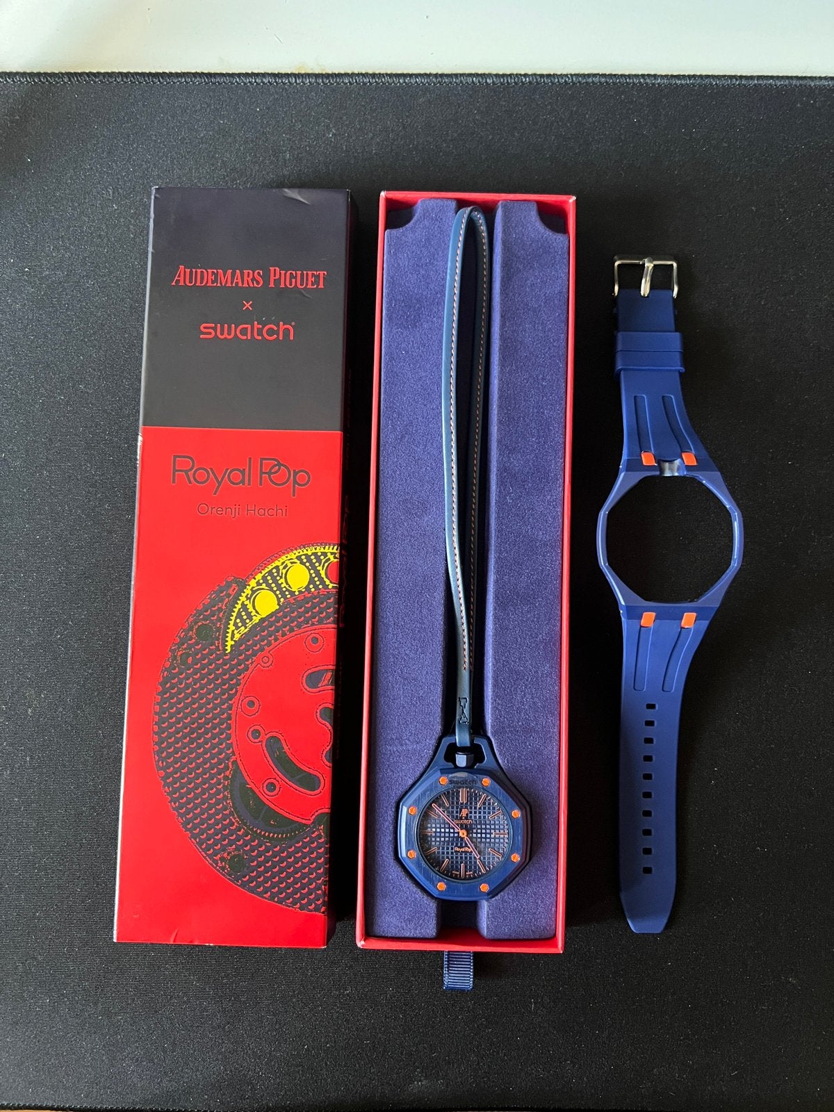 Montre swatch orenji hachi, Bijoux, Sacs & Beauté, Montres | Hommes, Enlèvement, Comme neuf, Swatch