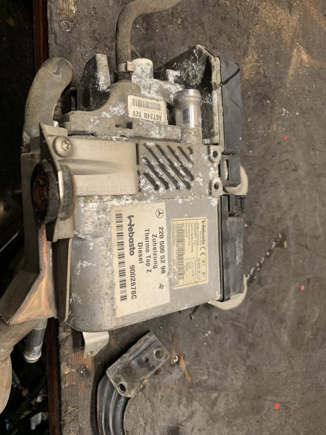 Mercedes-Benz S-Klasse W220 webasto standkachel, Auto-onderdelen, Gebruikt, -, Ophalen of Verzenden, -