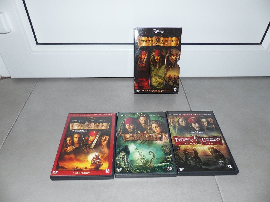 Pirates of The Carribean dvd box - 1-2-3, Cd's en Dvd's, Ophalen of Verzenden, Zo goed als nieuw