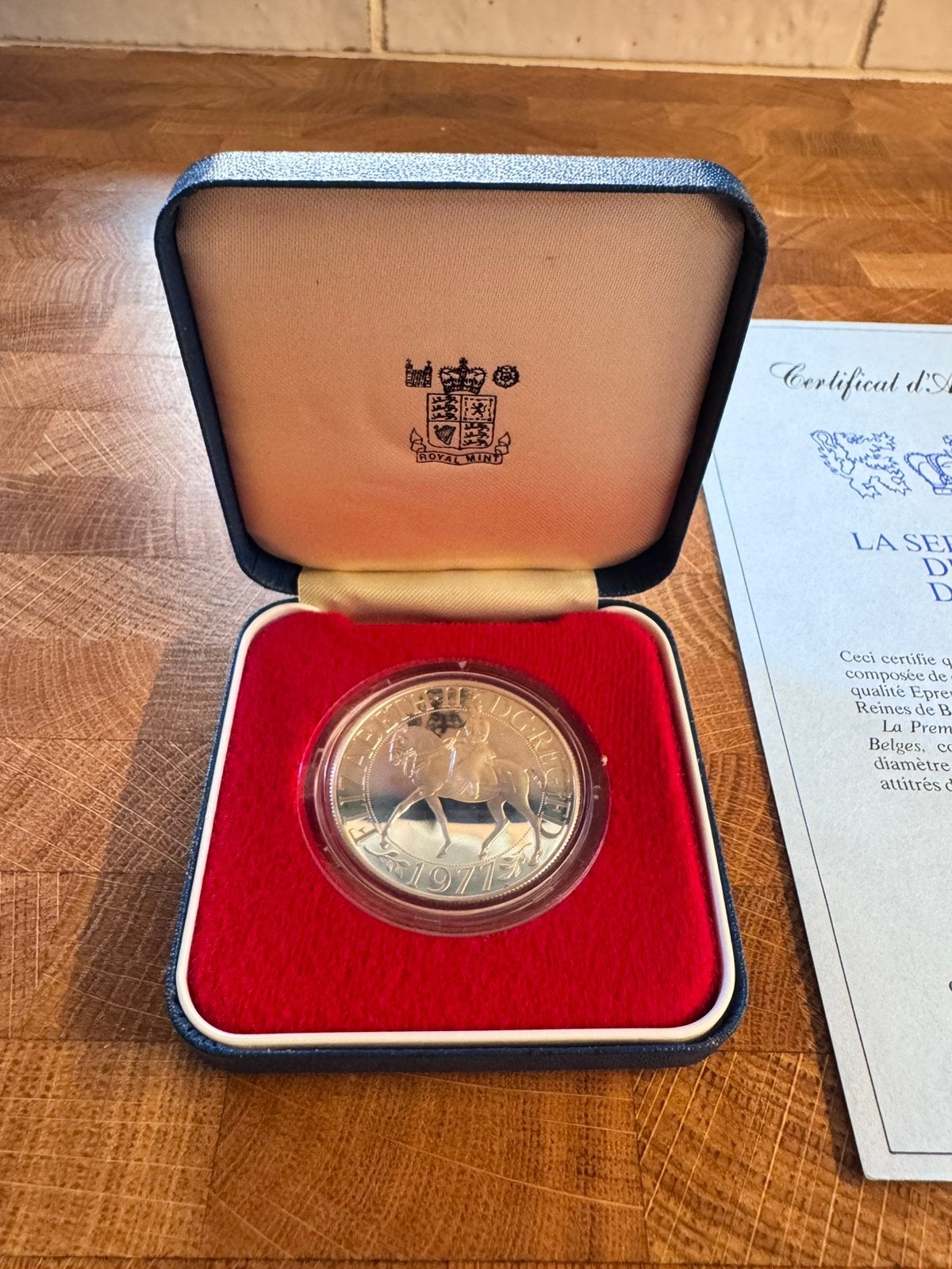 Proofserie Elizabeth II (1977)  met certificaat, Postzegels en Munten, Ophalen, België