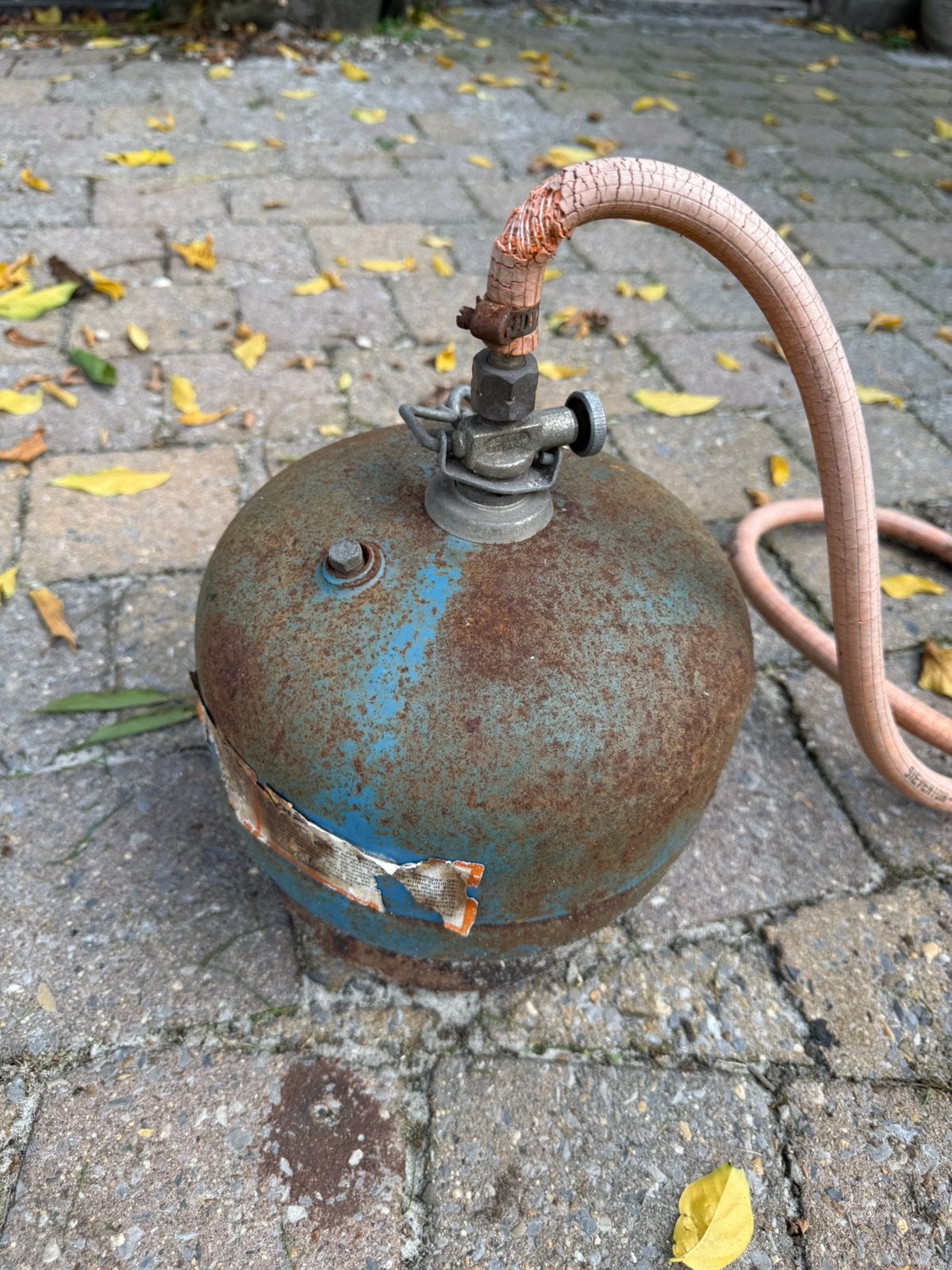 Gas brander, Doe-het-zelf en Bouw, Ophalen, Gebruikt