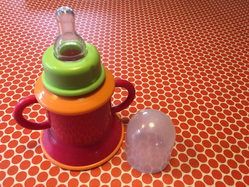 Beaba drinkbeker, Kinderen en Baby's, Babyvoeding en Toebehoren, Ophalen of Verzenden, Zo goed als nieuw, Drinkbeker, Overige merken