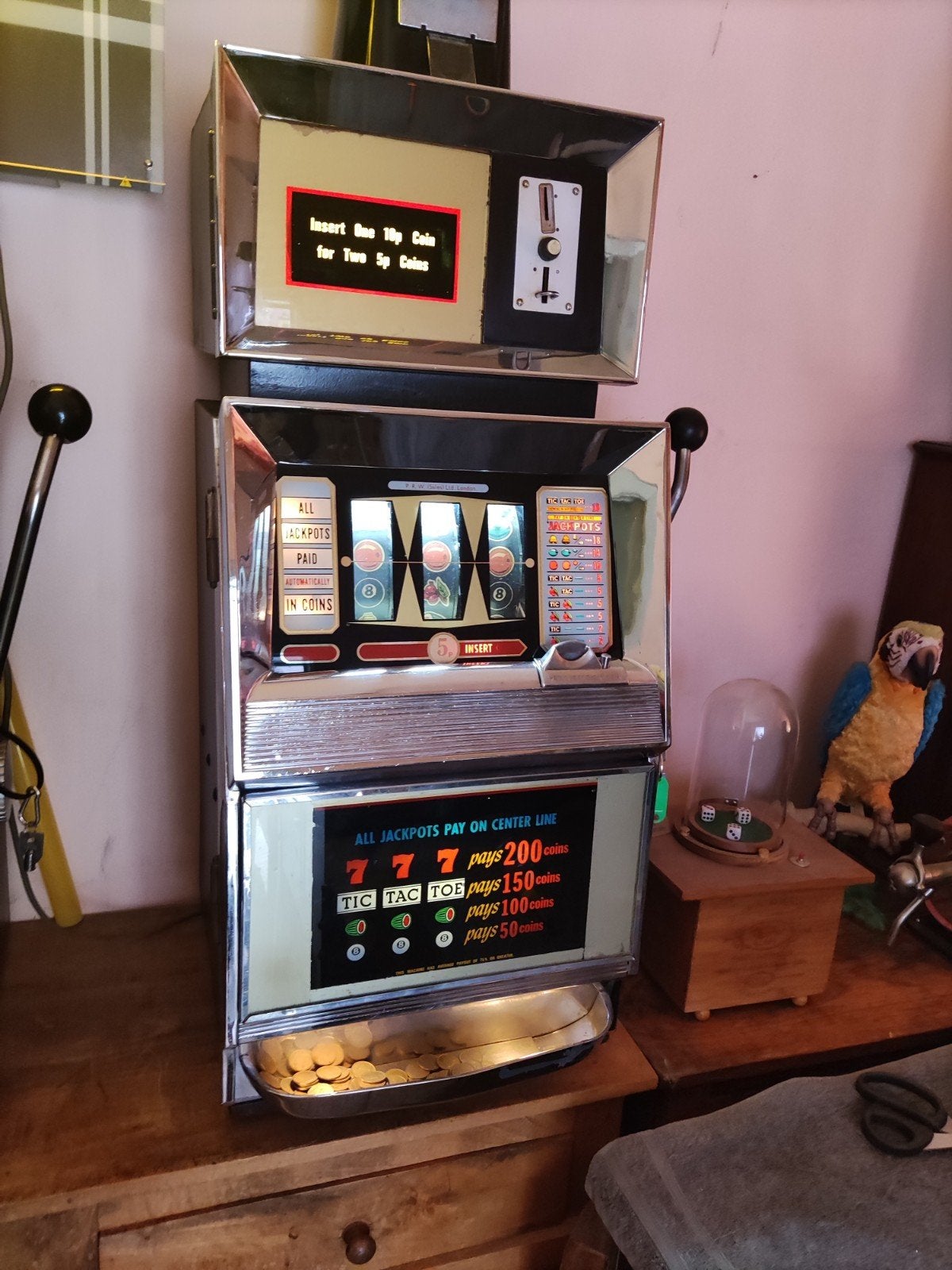 Gokkast jackpot slot machines à sous jeux de café bistrot, Collections