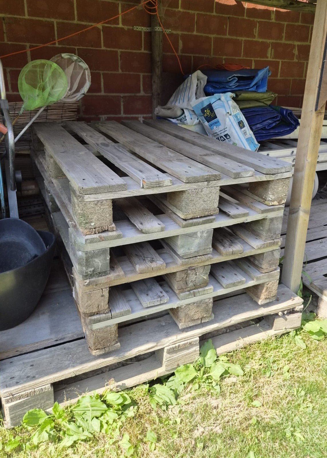 Europallet, Tuin en Terras, Bergingen en Tuinkasten, Ophalen