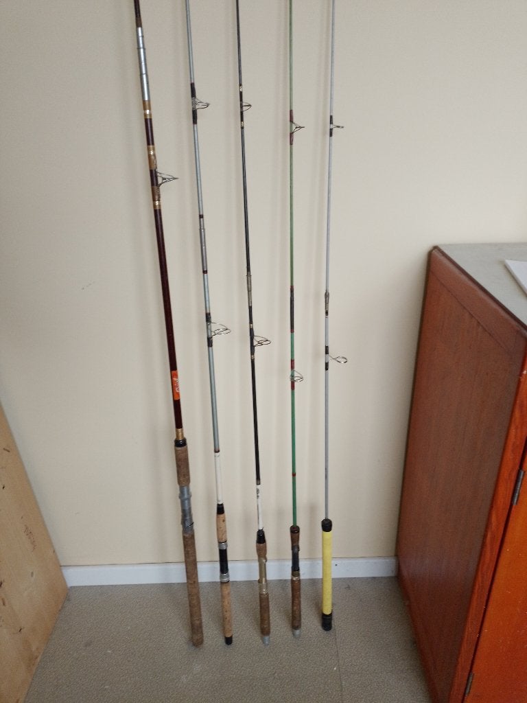 vintage volglas werphengels, Ophalen, Gebruikt, Werphengel