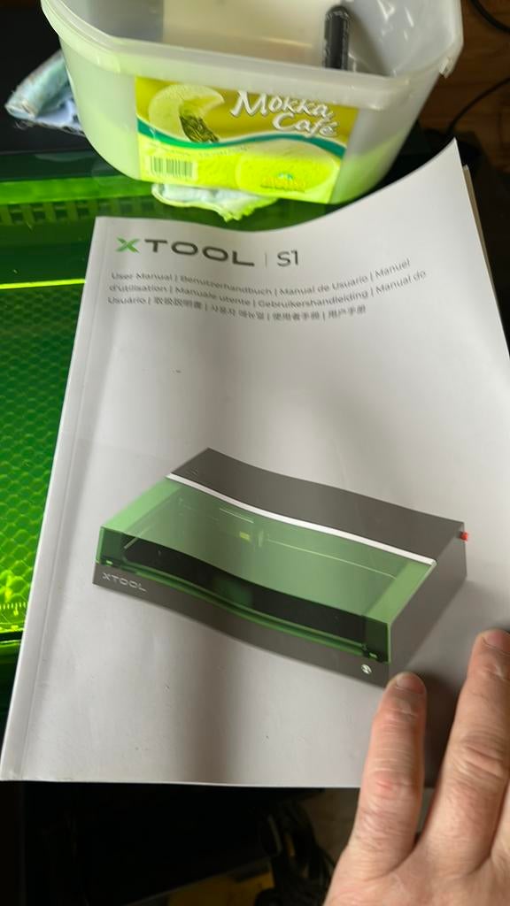 Xtool S1 met 20w laser, Articles professionnels, Machines & Construction | Travail du bois, Enlèvement ou Envoi