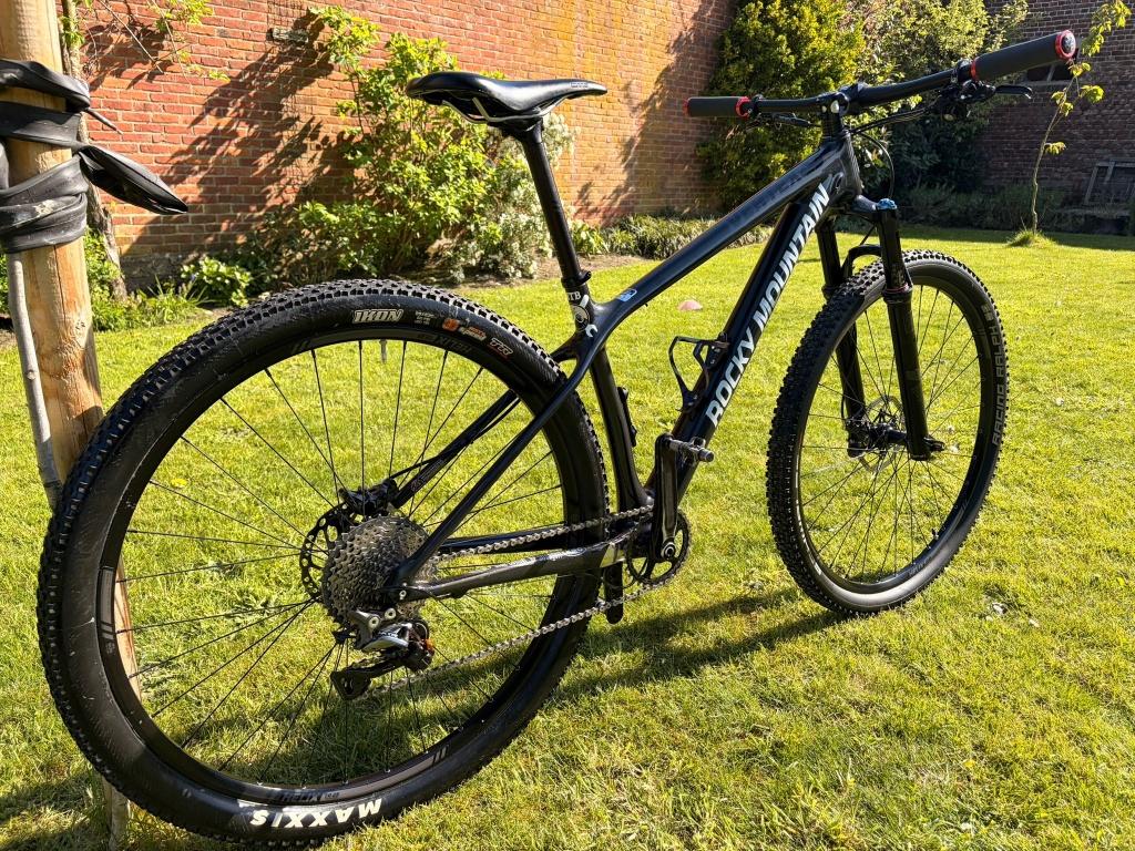 Rocky Mountain Vertex 970 RSL (Carbon) – Maat M – Topstaat!, Fietsen en Brommers, Fietsen | Mountainbikes en ATB, Gebruikt, Hardtail