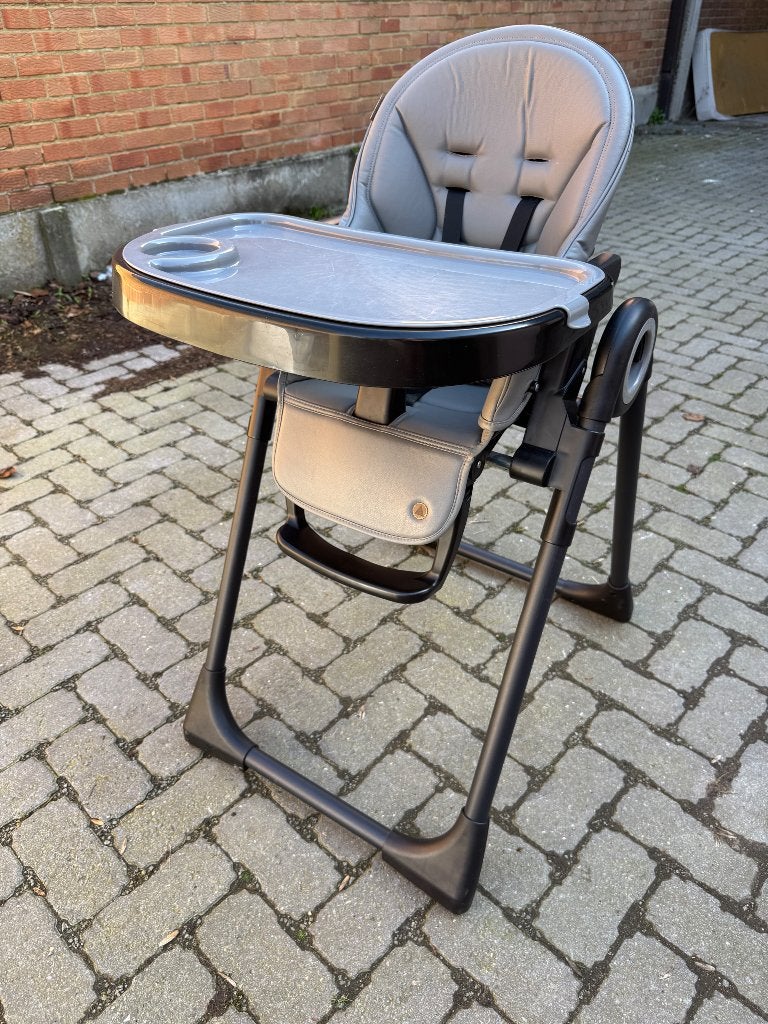 Eetstoel, Kinderen en Baby's, Kinderstoelen, Ophalen, Zo goed als nieuw, Meegroeistoel, Afneembaar eetblad