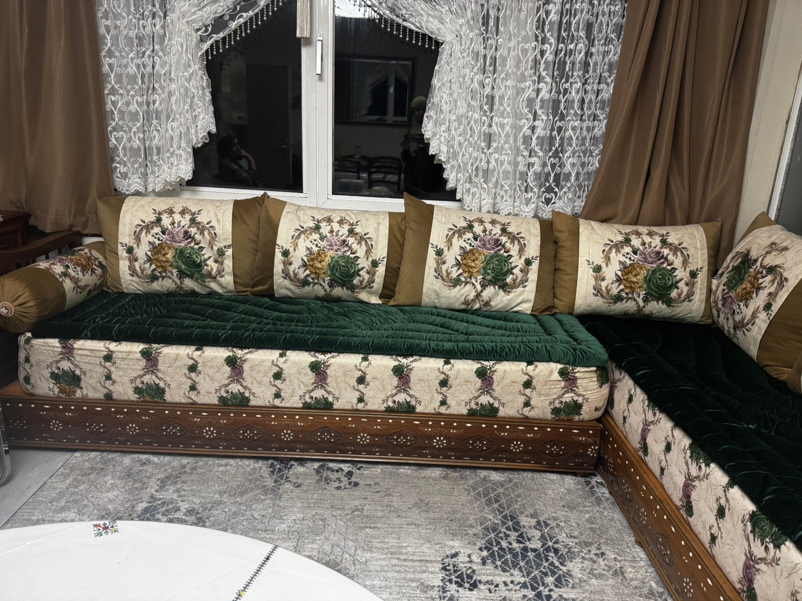 Salon marocain, Maison & Meubles, Canapés | Coins salons complets, Enlèvement, Comme neuf