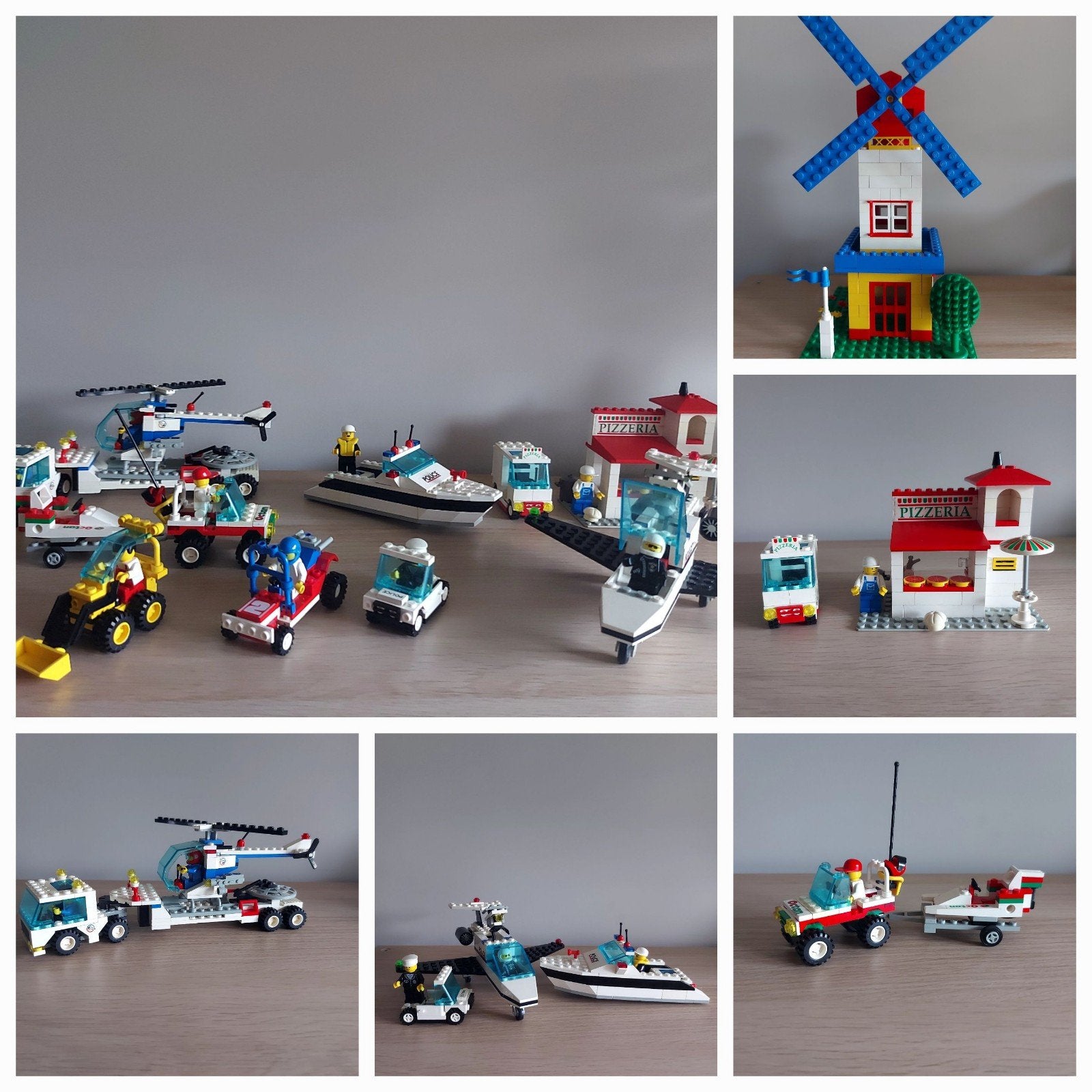 Nostalgische partij vintage LEGO uit de vroege jaren 90!, Gebruikt, Overige thema's, Lego, Overige typen