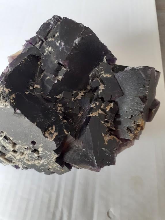 fluorite,Cave in rock ,ILLINOIS, Ophalen, Mineraal