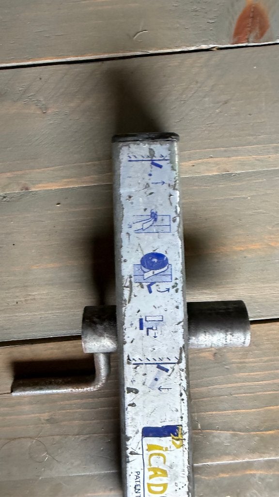 ICAD Spanband oprollen opwindspoel spanriem roller, Ophalen of Verzenden, Zo goed als nieuw, Handmatig