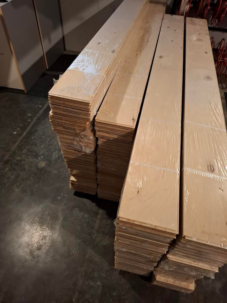 Eiken parket, Ophalen, Parket