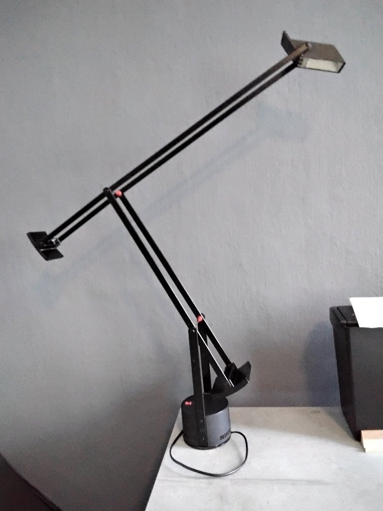 Artemide tizio bureaulamp, Ophalen, Bureaulamp, Zo goed als nieuw, Zwart
