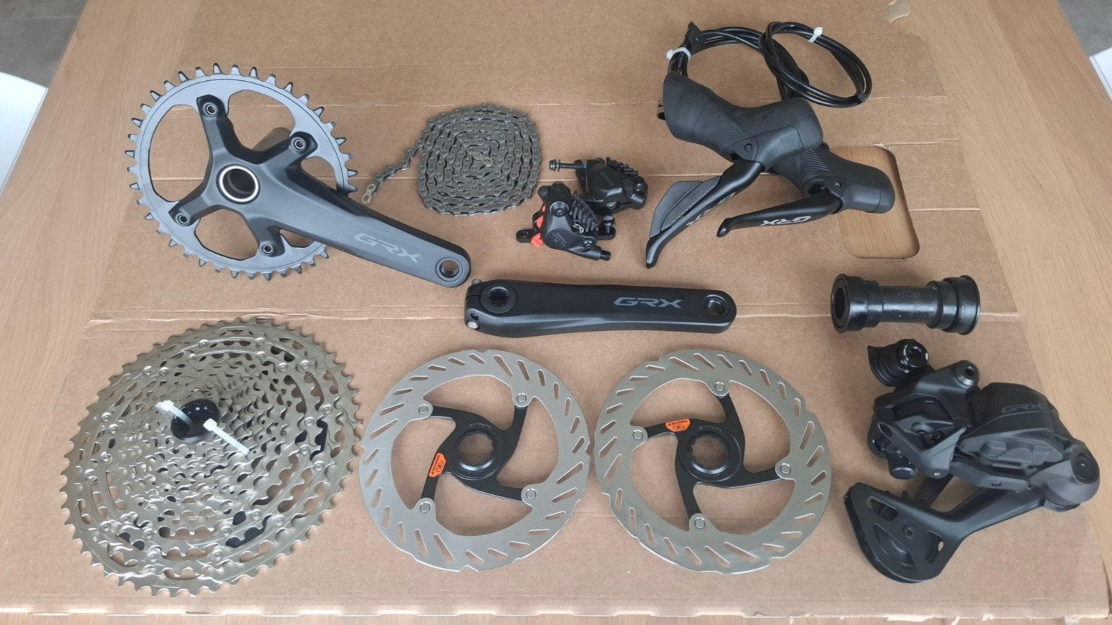 Shimano GRX Di2 1x12 Gravel Groepset, Vélos & Vélomoteurs, Enlèvement ou Envoi, Freins
