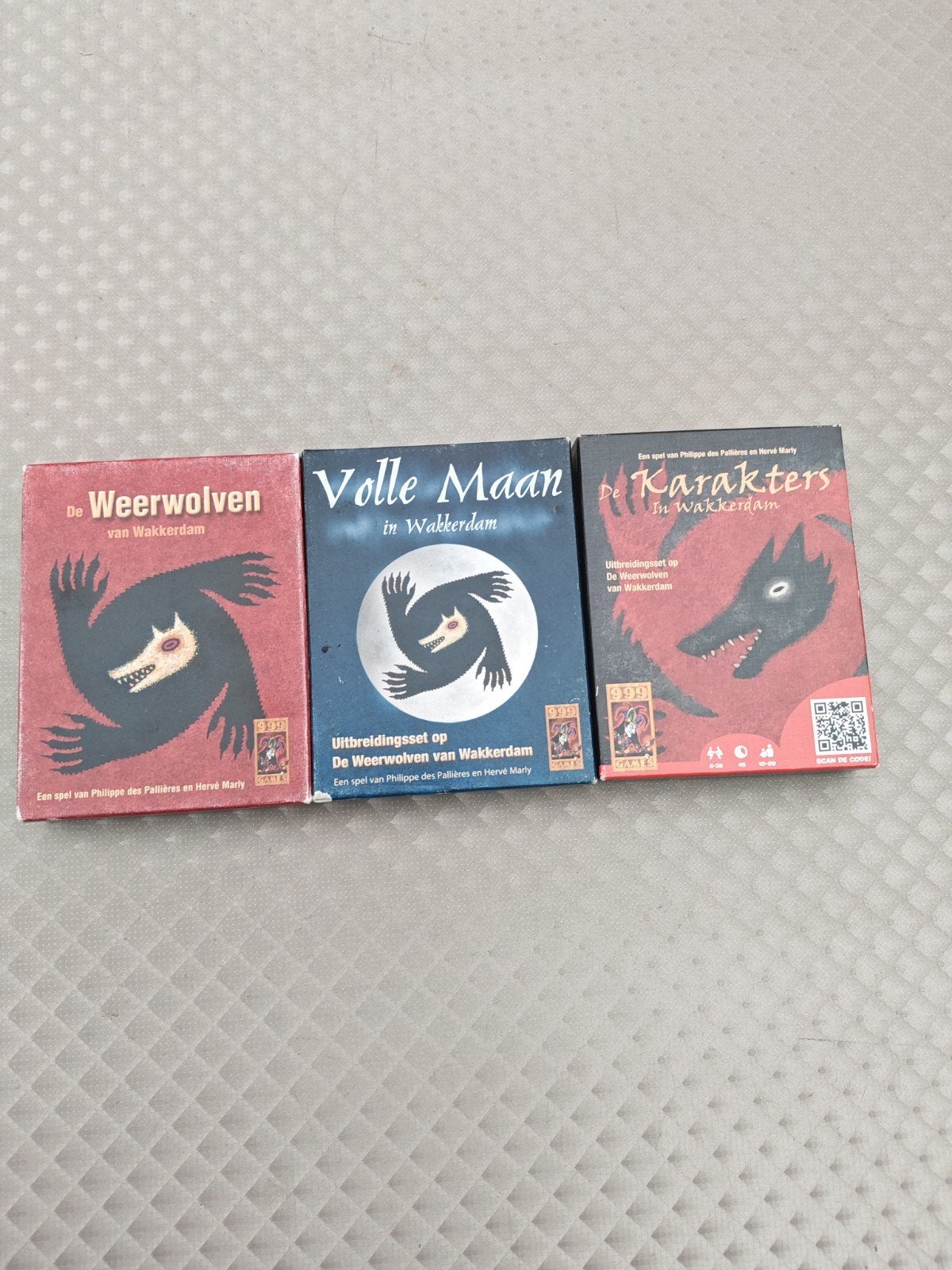 Weerwolven van wakkerdam met uitbreidingen, Ophalen