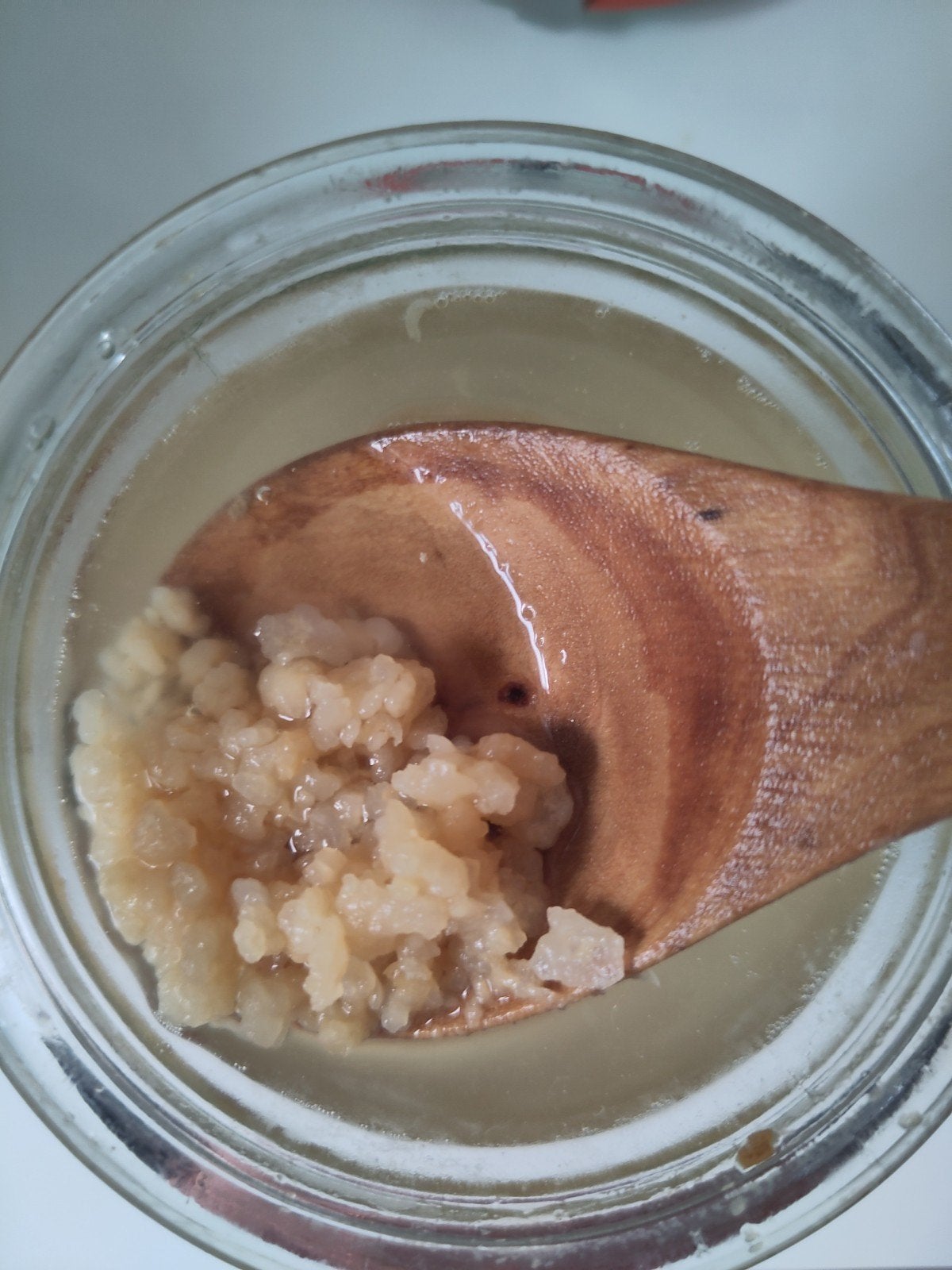 Grains de kéfir à donner, Ophalen