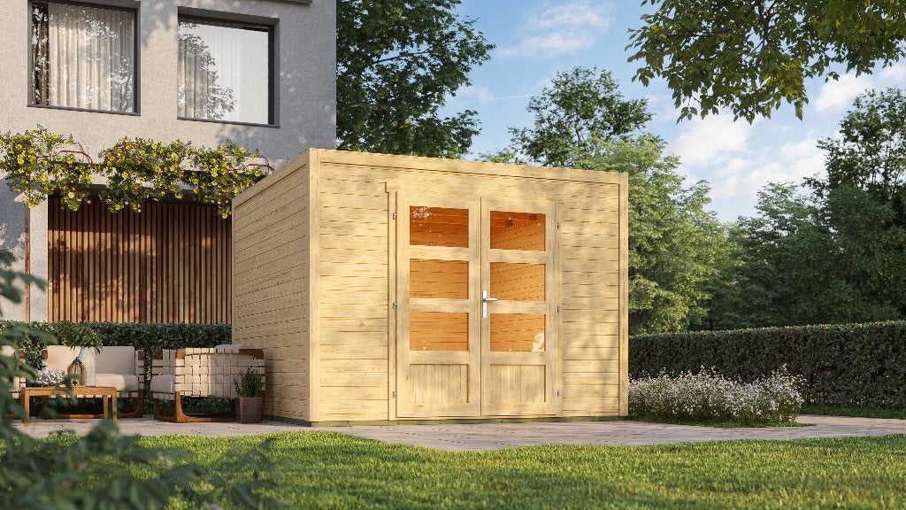 Maison de jardin Quby 300x300, Envoi, Neuf