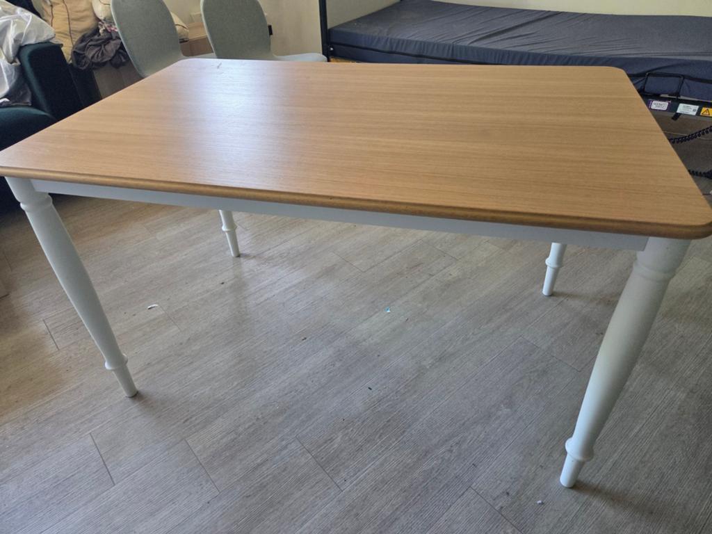 table de cuisine ikea, Quatre personnes, Comme neuf, Enlèvement, Chêne