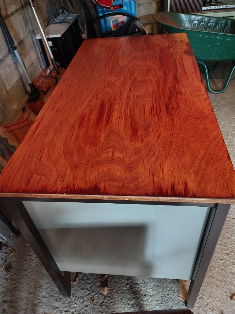 Bureau en métal, Maison & Meubles, Autres marques, Autres types, 120 cm, Métal