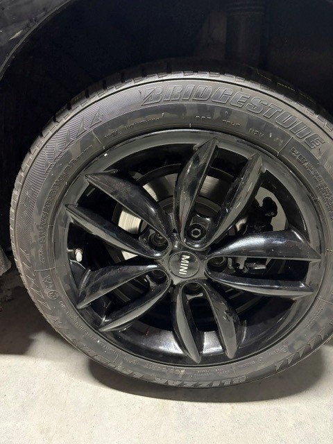 Jantes MINI Countryman 5x120 + pneus d'hiver, Autos : Pièces & Accessoires, Enlèvement, Pneus hiver, Pneus et Jantes