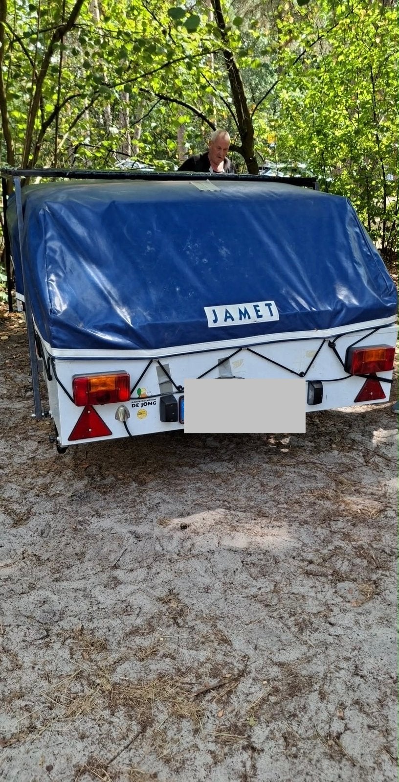 Voiture pliante avec auvent et tout le nécessaire, Enlèvement, Multicolore, Jusqu'à 6, Jamet