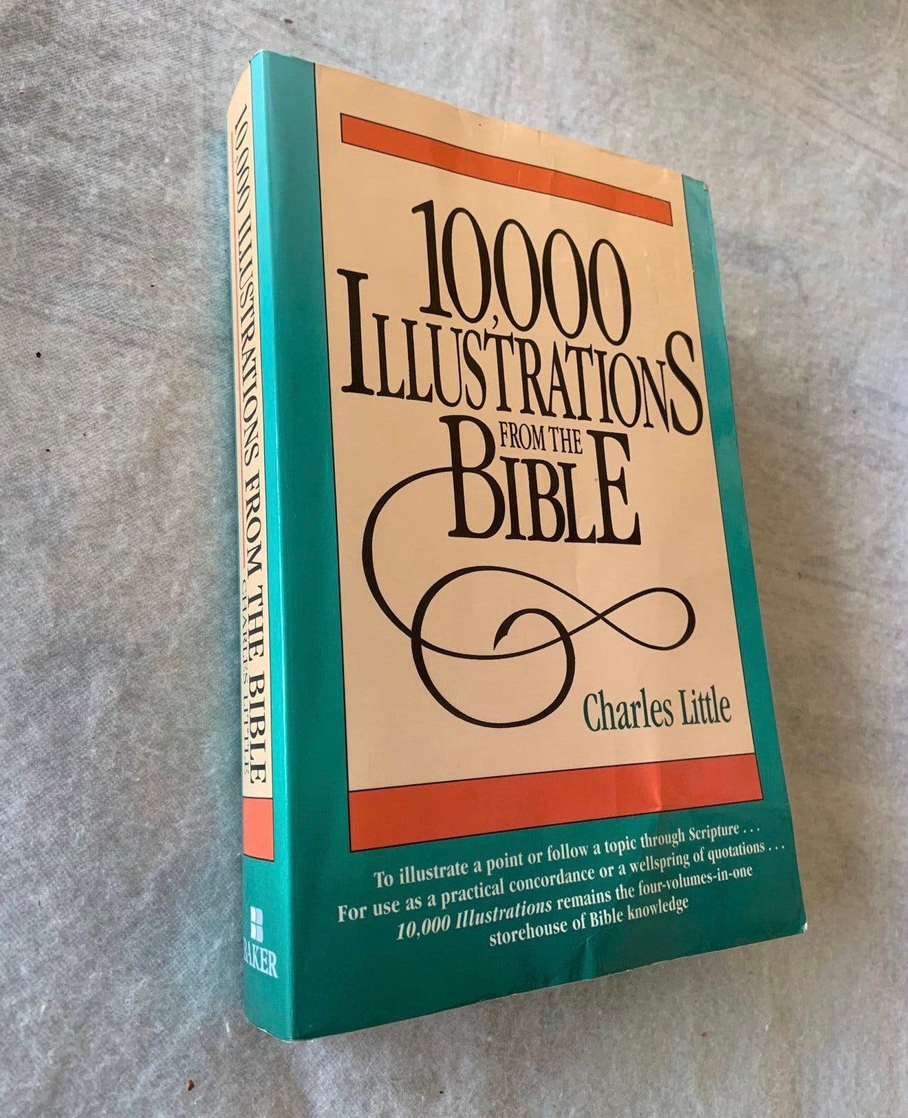 10 000 illustrations tirées du livre de Bible Charles Little, Enlèvement ou Envoi, Comme neuf, Livre, Christianisme | Catholique