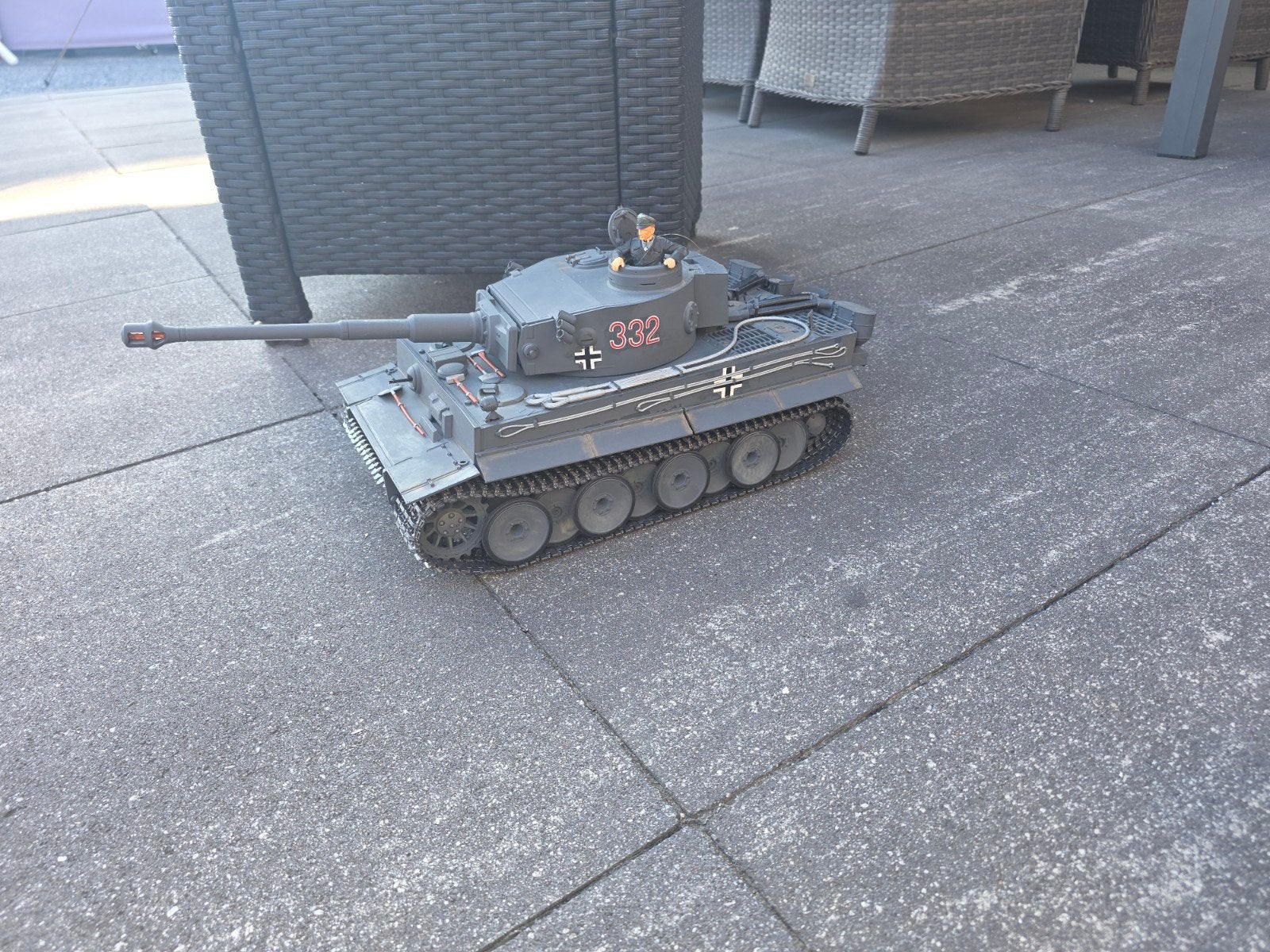 Tamiya tiger 1 full Option 1/16, Hobby en Vrije tijd, Ophalen of Verzenden