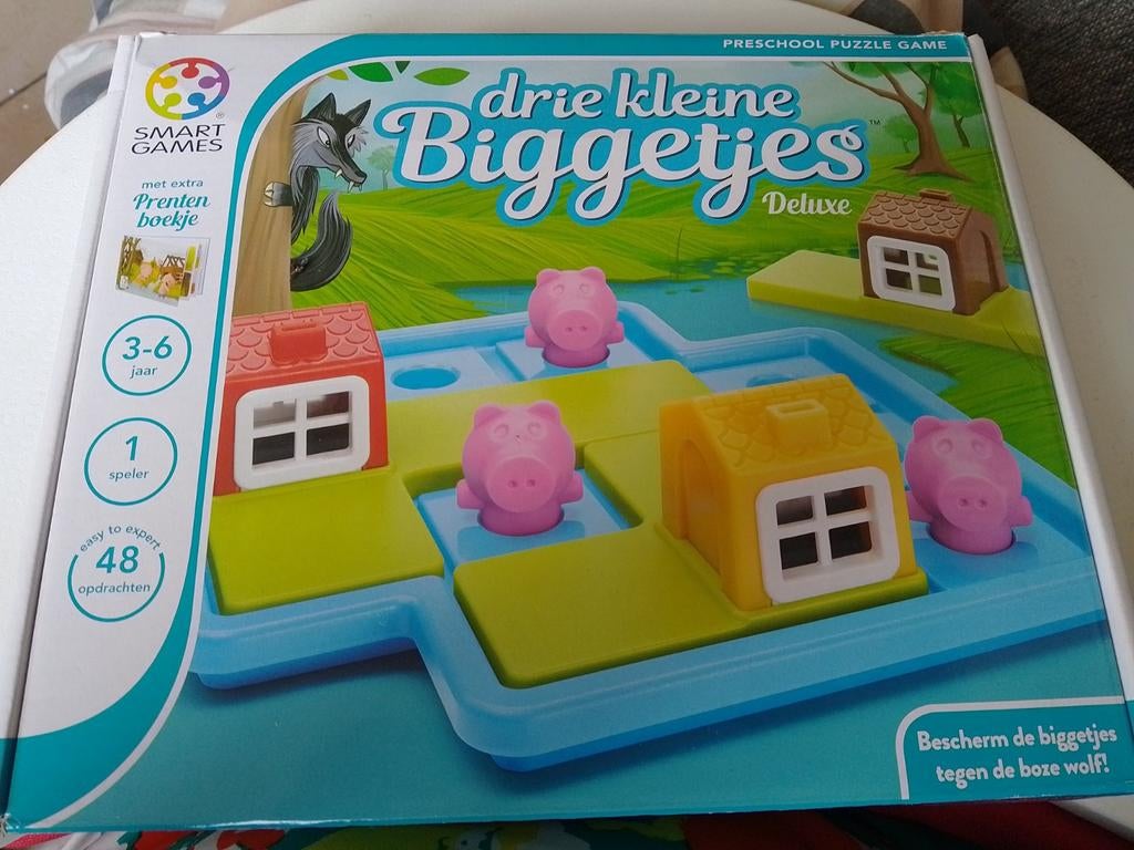 Smart games de drie biggetjes, Kinderen en Baby's, Speelgoed | Educatief en Creatief, Ophalen