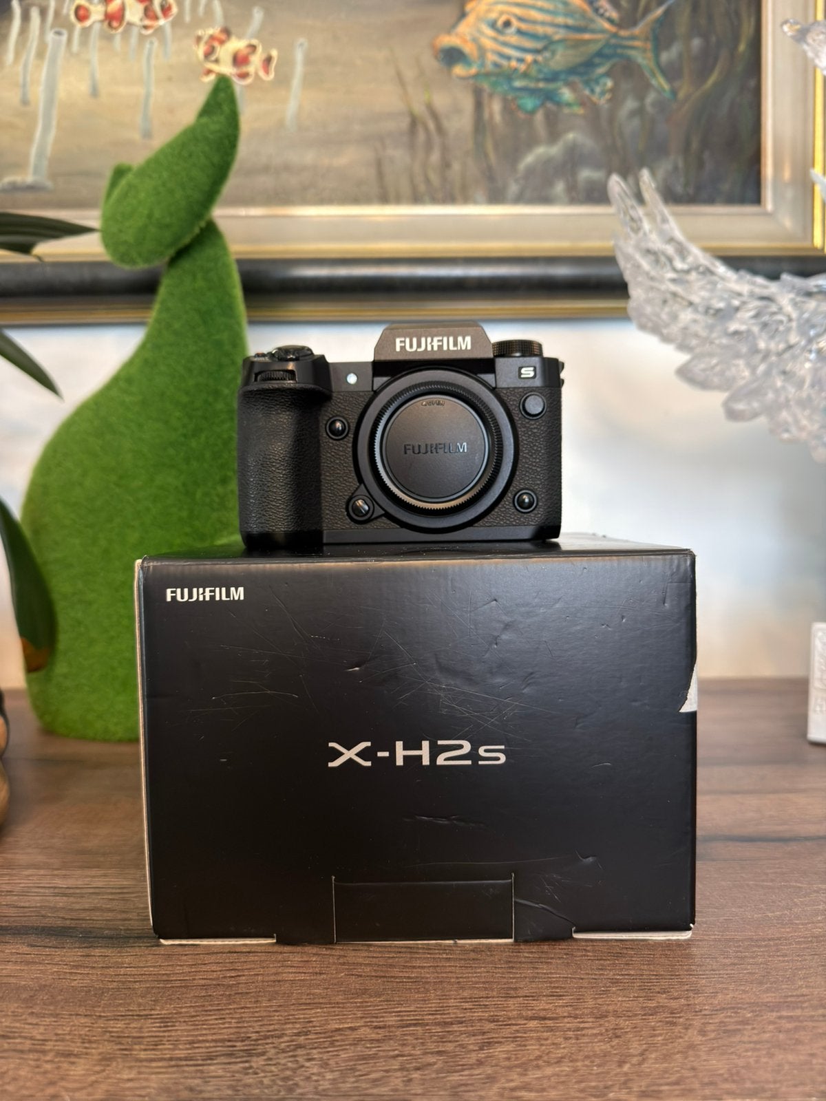 Fujifilm X-H2s + vertical grip, Ophalen of Verzenden, Zo goed als nieuw