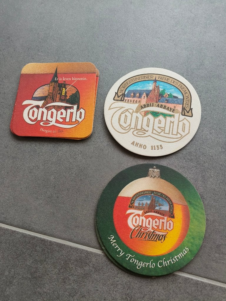 Bierkaartjes Tongerlo, Verzamelen, Ophalen, Zo goed als nieuw, Viltje(s)