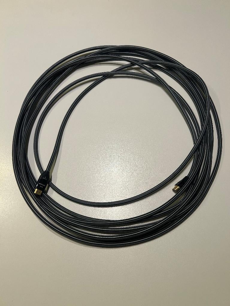 Audioquest Pearl HDMI 4K - 10 meter, Audio, Tv en Foto, Ophalen, Gebruikt, 10 meter of meer, HDMI-kabel