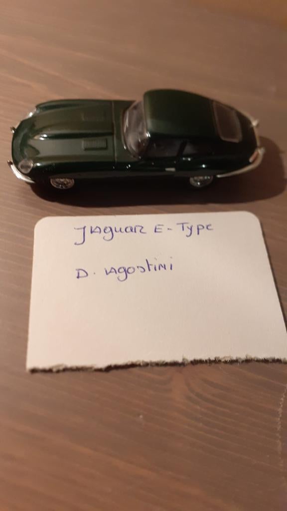 Jaguar e type d agostini afhalen of verzenden, Hobby & Loisirs créatifs, Voitures miniatures | 1:43, Enlèvement ou Envoi