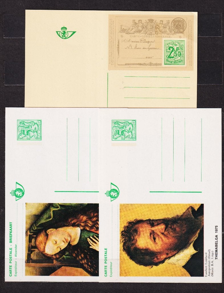 België: Geïllustreerde briefkaarten BK1-BK9 **, Postzegels en Munten, Verzenden, Postfris, Postfris