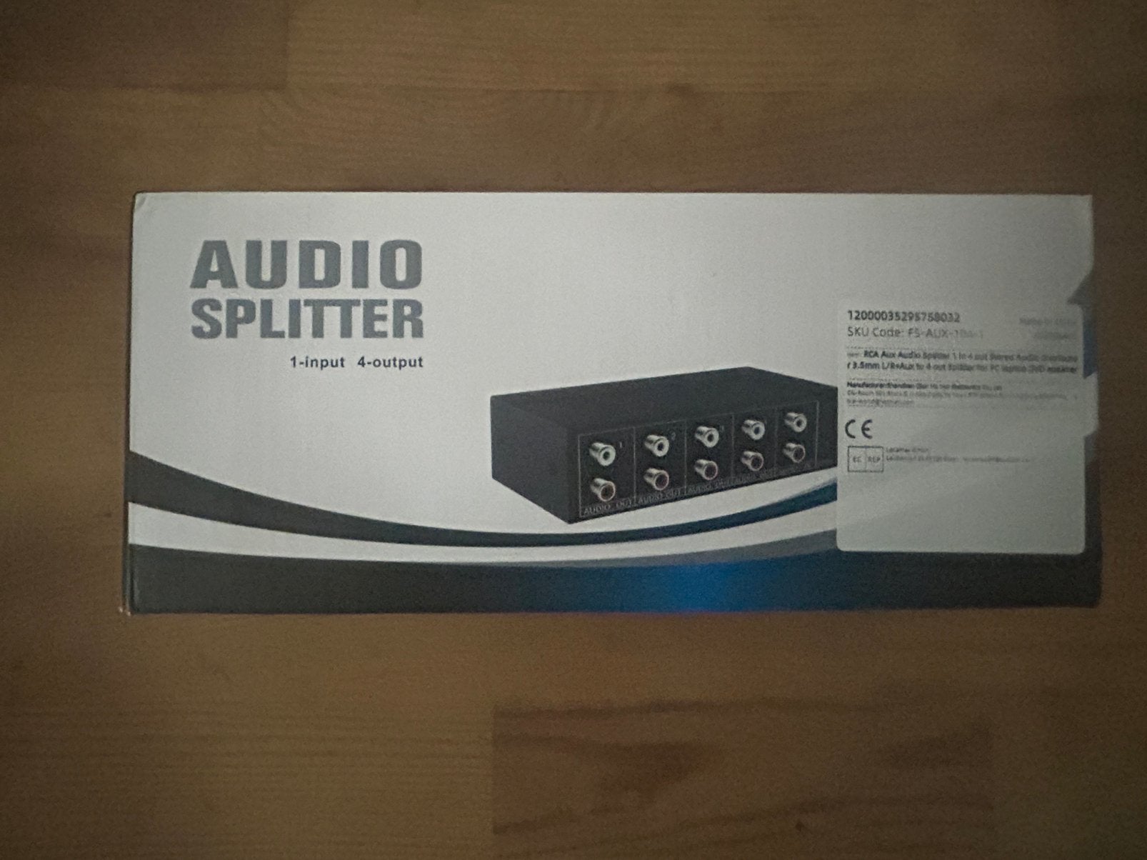 Audio-splitter, Ophalen, Nieuw