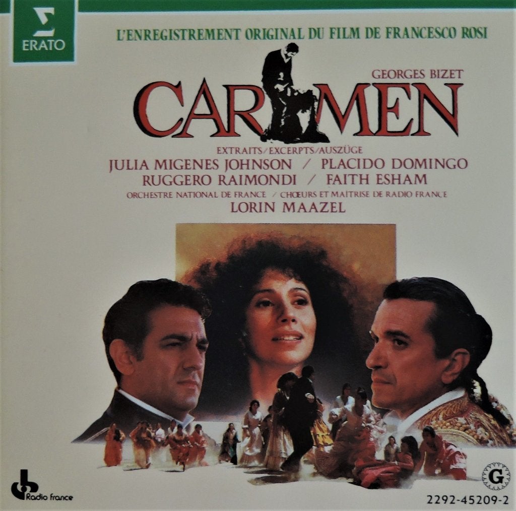 Carmen /Bizet - Migenes/Domingo/Raimondi/Maazel - Erato -DDD, Ophalen of Verzenden, Zo goed als nieuw, Opera of Operette