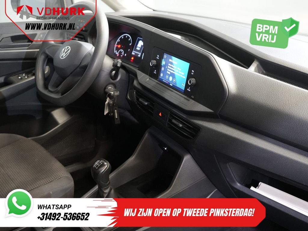 Volkswagen Caddy Cargo Maxi 1.5 TSI BENZINE Betimmerd/ Airco, Auto's, Bedrijf, Handgeschakeld, Onderhoudsboekje, 0 g/km