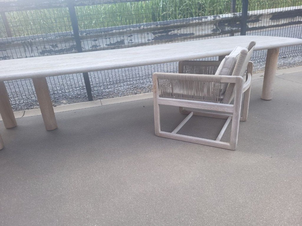 Tuintafel Gommaire, Tuin en Terras, Ophalen, Zo goed als nieuw, Rechthoekig, Teakhout