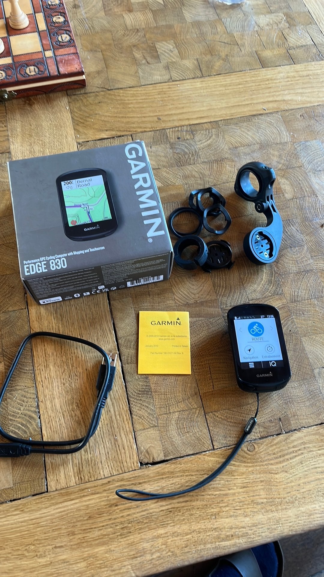 Garmin edge 830, Enlèvement, Comme neuf
