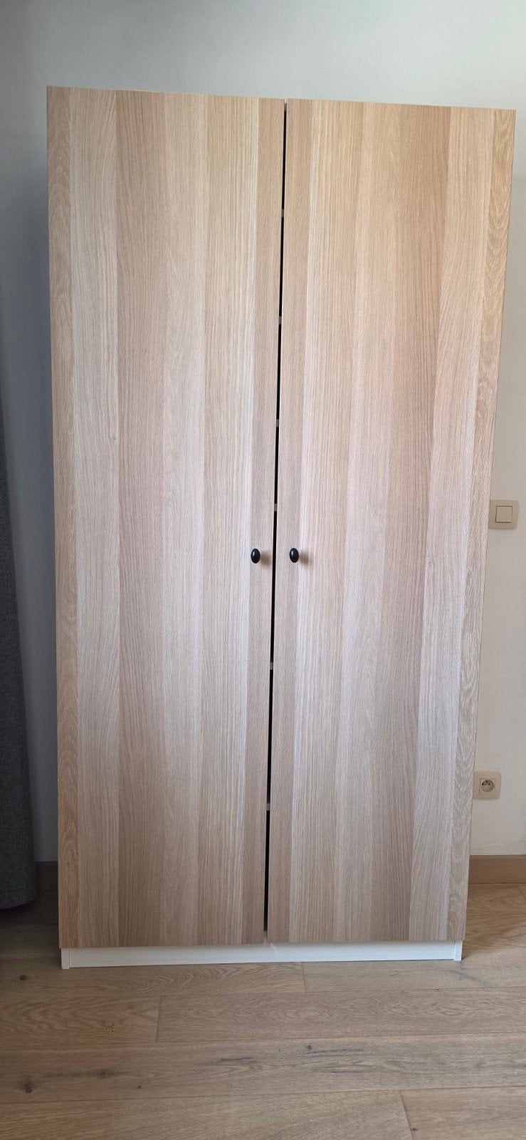 IKEA PAX Kast (100x35x201 cm) Eikenlook Deuren & 6 Planken, Huis en Inrichting, Ophalen, Gebruikt, 100 tot 150 cm, 150 tot 200 cm