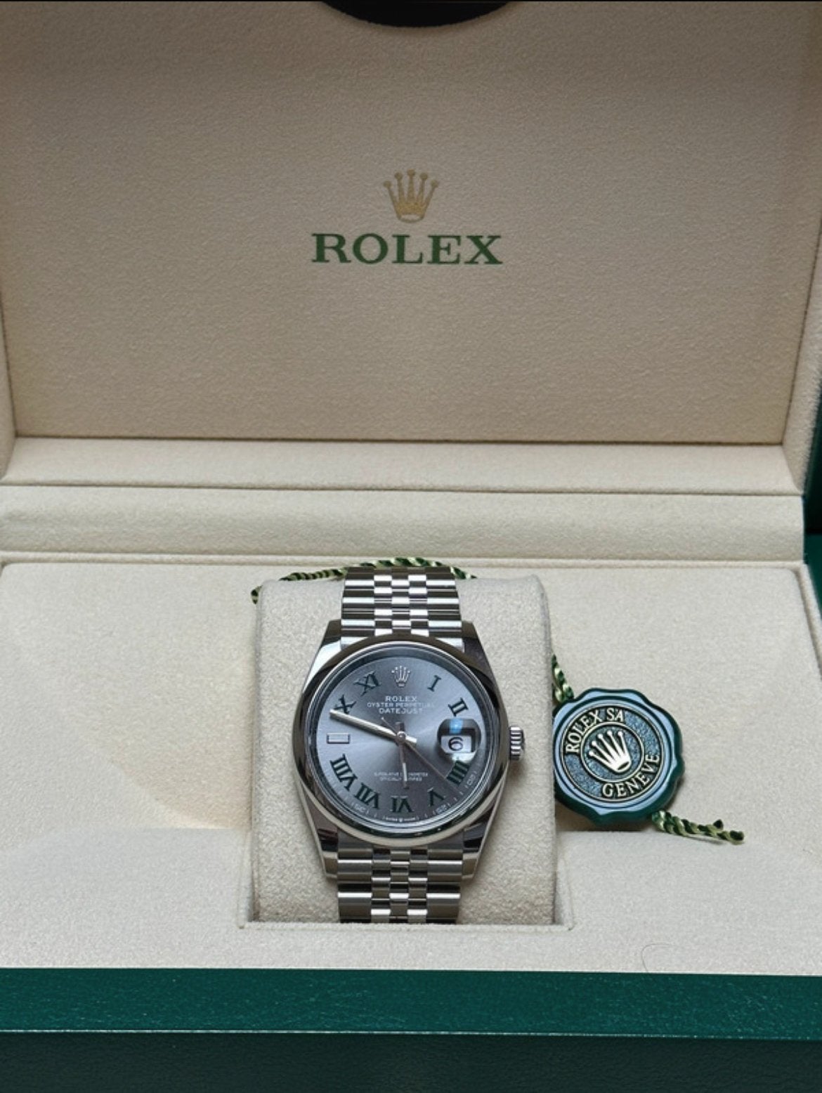 Montre Rolex Datejust 41mm, Rolex, Enlèvement ou Envoi, Acier, Acier