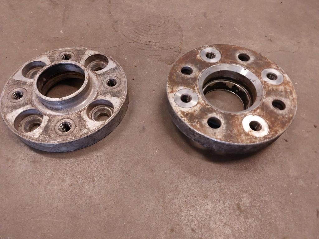 D&W spoorverbreders, spacers 4x100 voor volkswagen golf, Autos : Divers, Tuning & Styling, Enlèvement ou Envoi