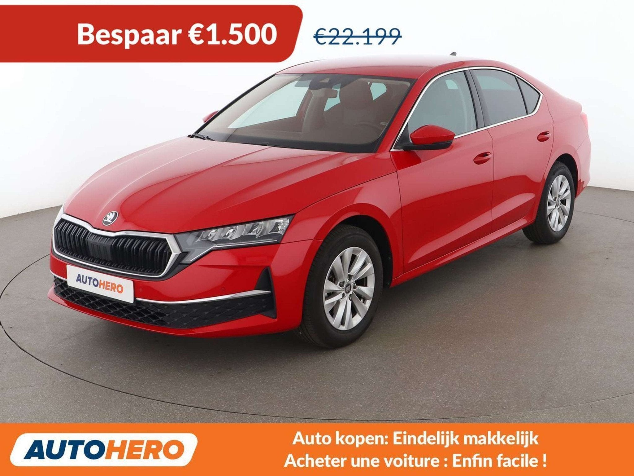 Skoda Octavia 1.5 TSI ACT Selection, Autos, Rouge, Achat, https://public.car-pass.be/vhr/3e49747a-662a-4946-a552-44b9f1409144