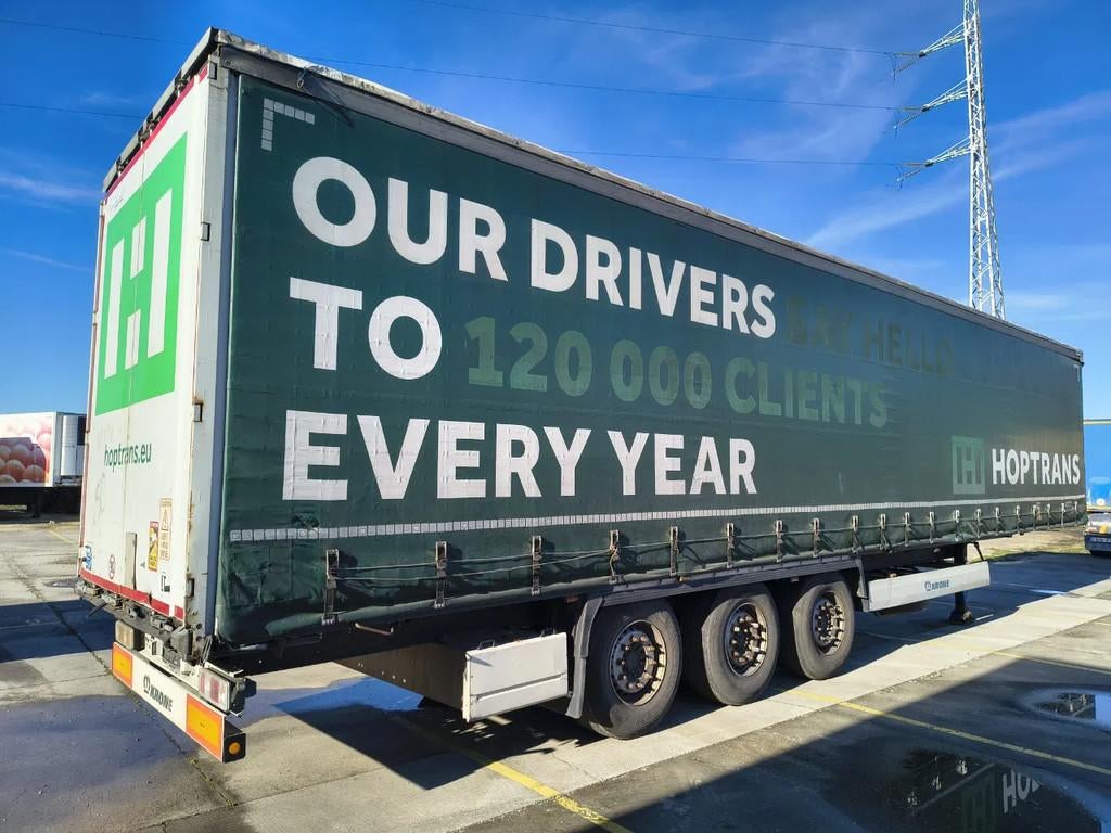 Krone SD Schuifzeilchassis (année de construction 2018), Autos, Camions, Entreprise, Achat, Remorques et Semi-remorques, Autres carburants